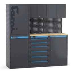 vendita online Arredo per officina e garage da 1824x495x1900 mm. Banchi da lavoro e armadi Fami